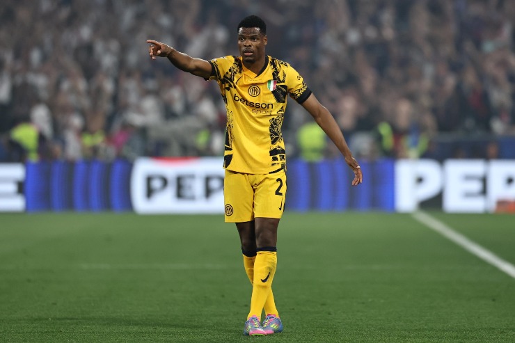 Denzel Dumfries, laterale dell'Inter