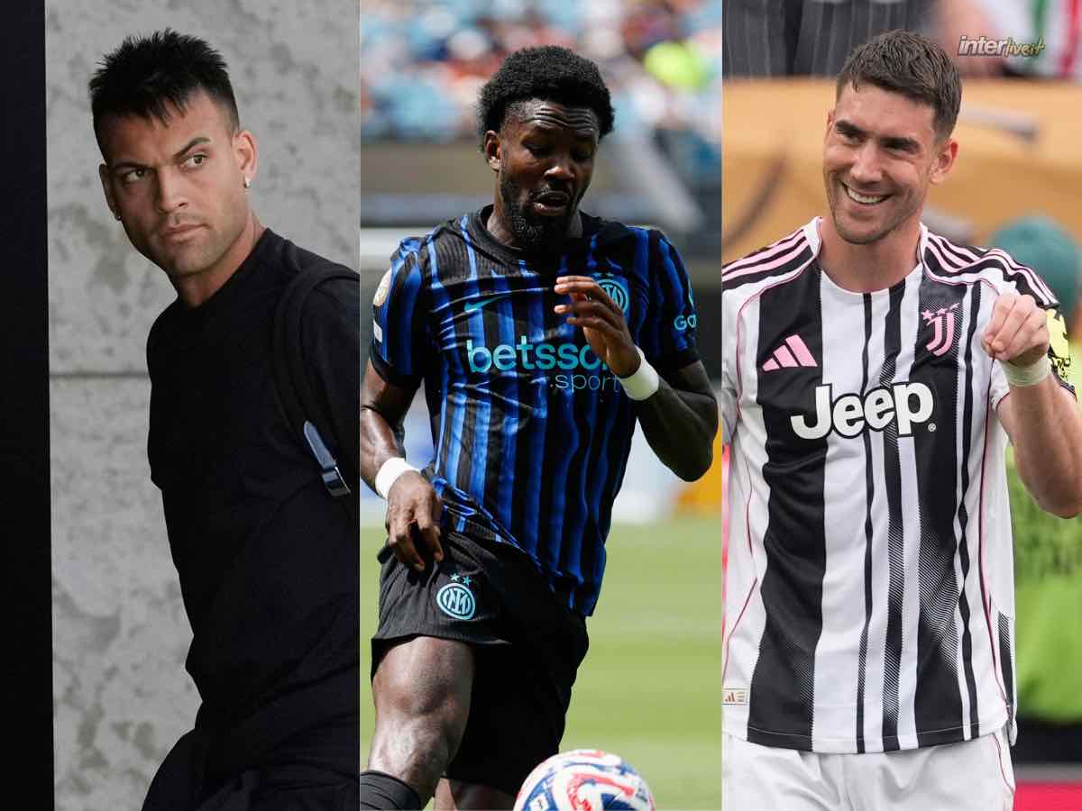 Lautaro, Thuram e Vlahovic 