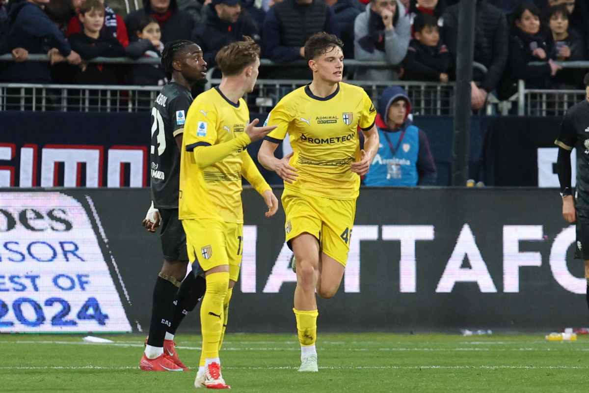 Il difensore del Parma, Giovanni Leoni