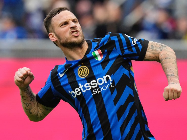 Arnautovic esulta