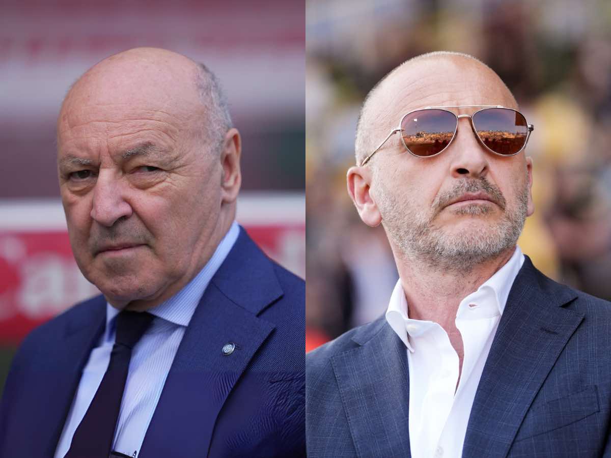 Marotta e Ausilio seri