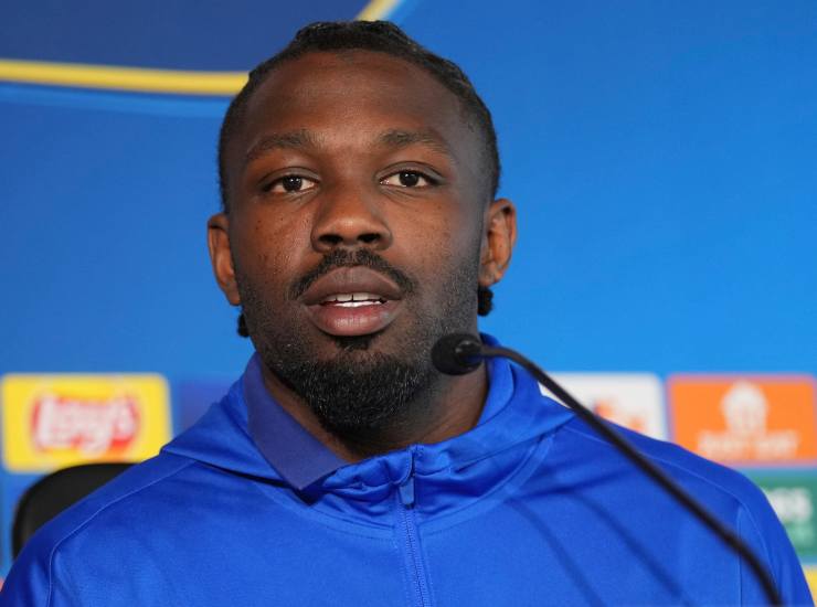 Thuram in conferenza stampa