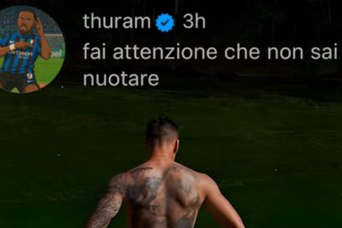 Il commento di Thuram al post di Lautaro