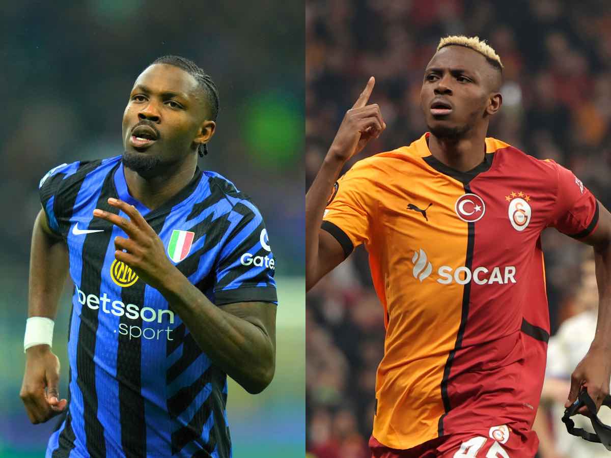 Thuram e Osimhen 