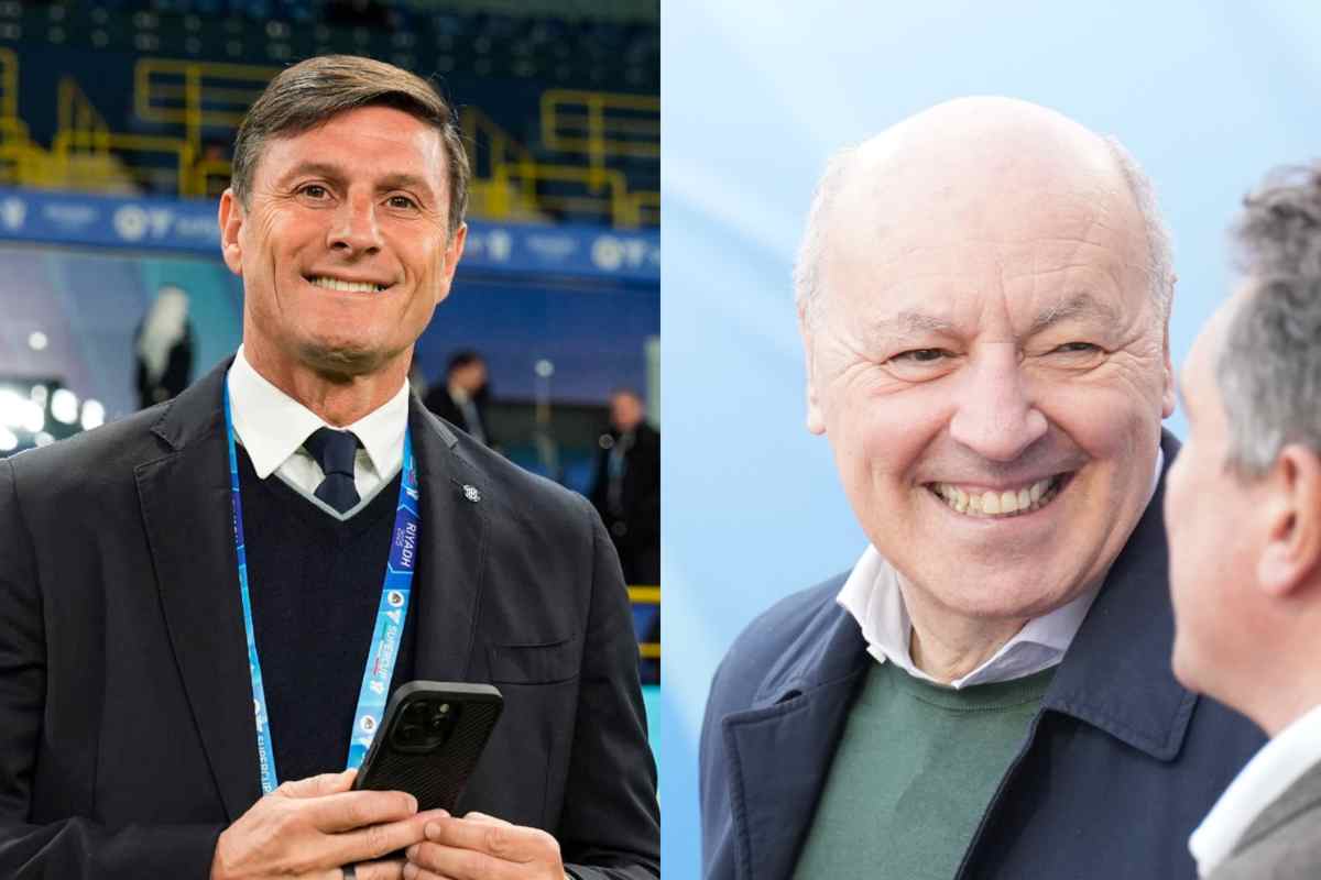 Foto combo Zanetti e Marotta