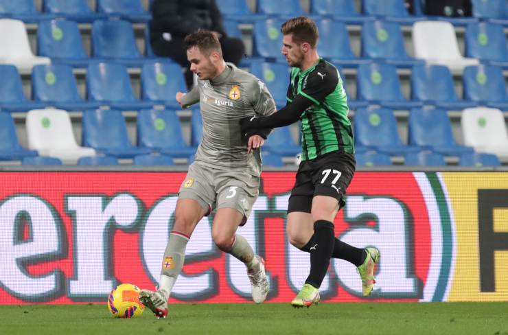 Zinho Vanheusden ai tempi della militanza al Genoa