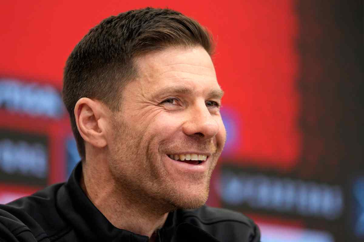 Xabi Alonso sorridente