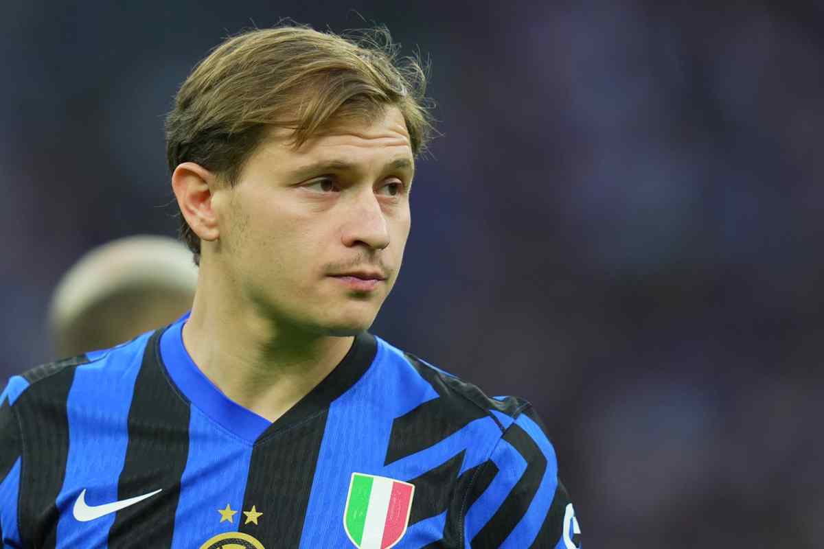 Barella in primo piano