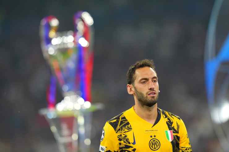 Calhanoglu con la Champions