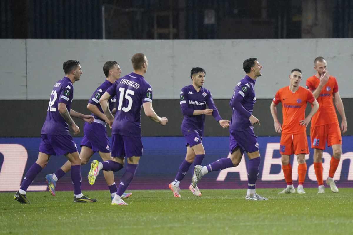 calciatori della Fiorentina