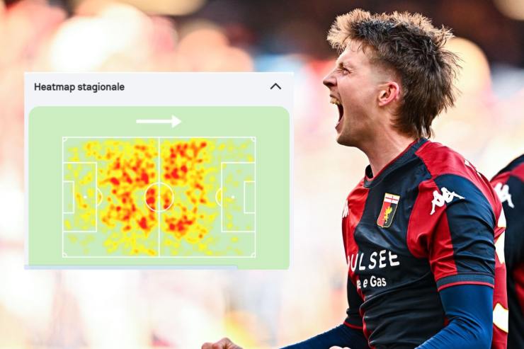 Heatmap di Frendrup