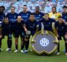 I giocatori dell'Inter in posa