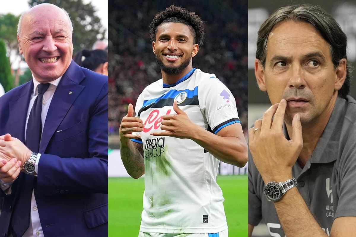 Marotta, Ederson e Simone Inzaghi