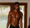Lookman mentre si allena