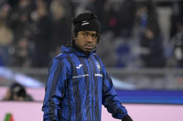 Lookman con l'Atalanta