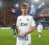 Nico Paz col premio di Player of the Match