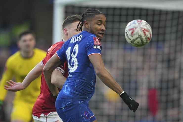 Nkunku in azione