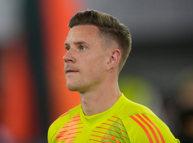 Ter Stegen in primo piano