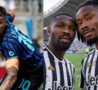 Marcus e Khephren Thuram con maglia Juve, Lautaro durante Inter-Fluminense