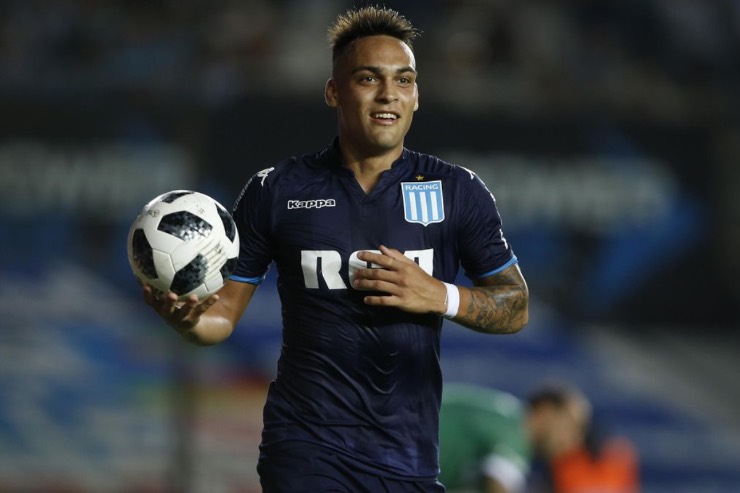 Lautaro Martinez al Racing Club