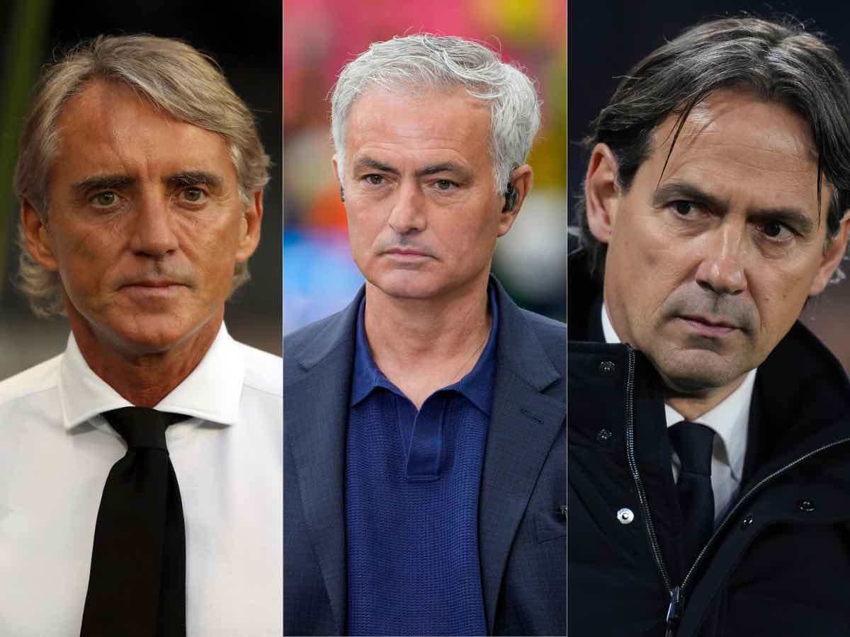 Mancini, Mourinho e Inzaghi