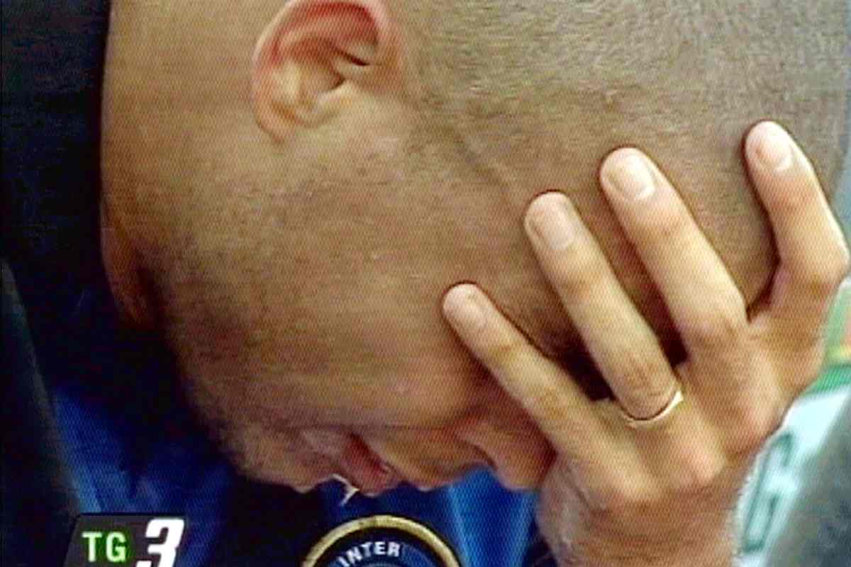 Ronaldo in lacrime