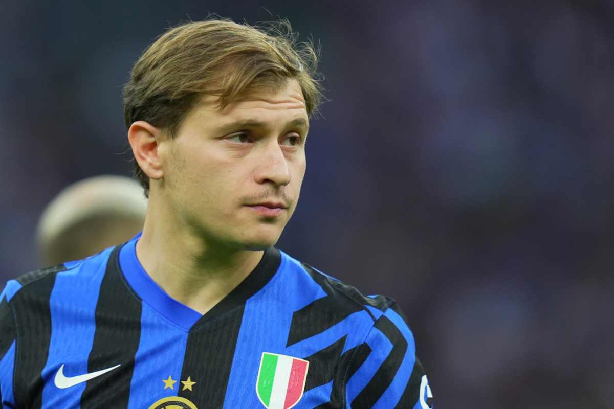 Barella in primo piano