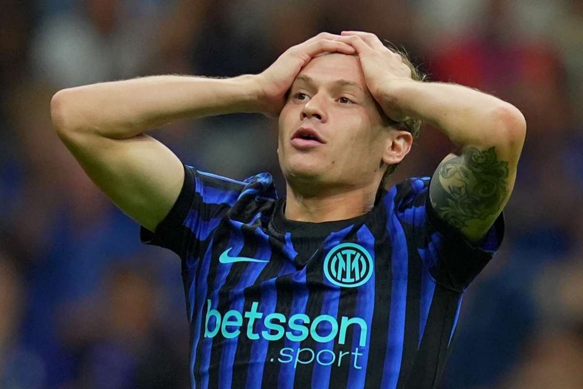 Barella in Inter-Udinese