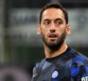 Calhanoglu prima di una partita dell'Inter