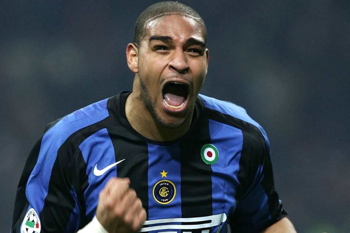 Adriano ai tempi dell'Inter
