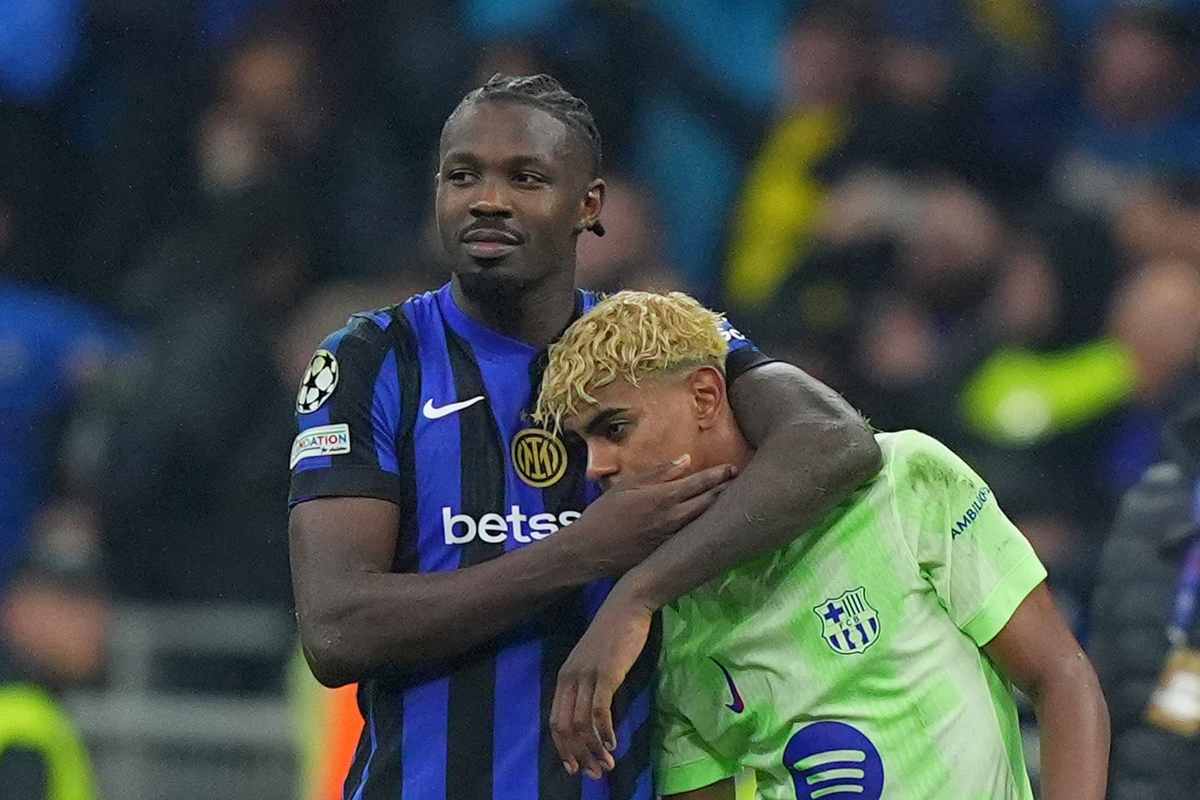 Thuram e Yamal in Inter-Barcellona