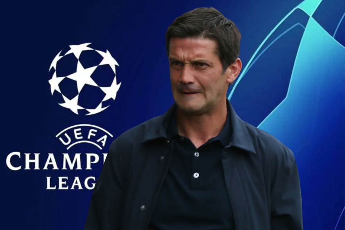 Chivu e logo Champions