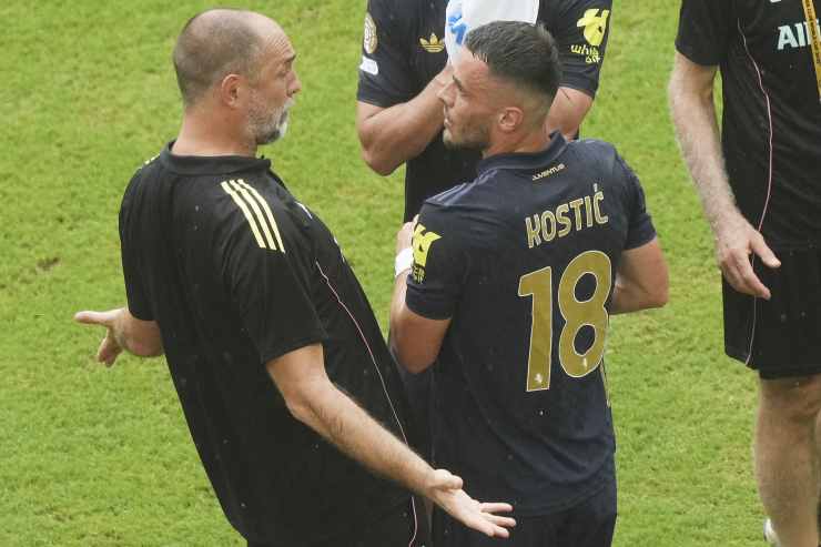 Kostic e Tudor in campo