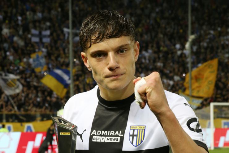 Leoni col premio di Player of the Match