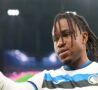 Lookman durante una partita dell'Atalanta