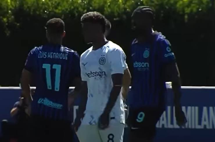 Luis Henrique in gol contro l'Under 23
