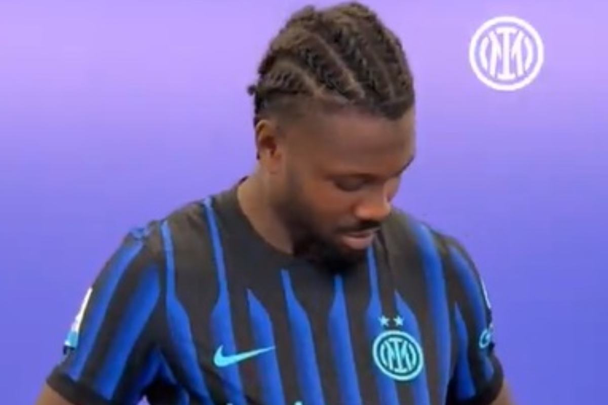 Thuram con la nuova maglia
