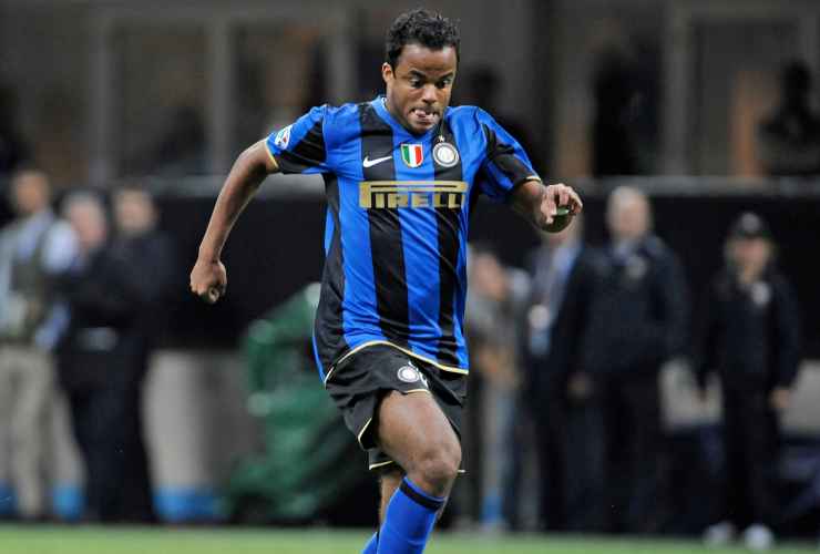 Mancini in campo con l'Inter