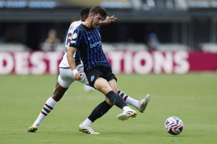 Sucic in azione con l'Inter