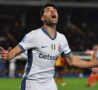 Taremi esulta dopo il gol in Lecce-Inter