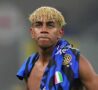 Yamal con la maglia dell'Inter
