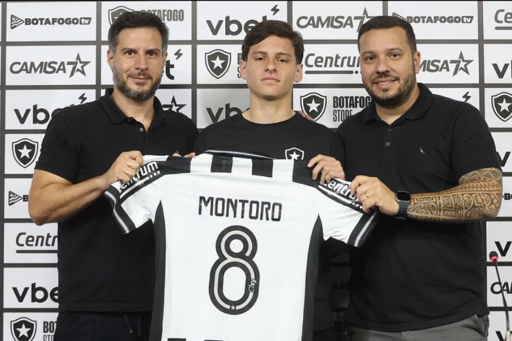 Presentazione di Montoro al Botafogo