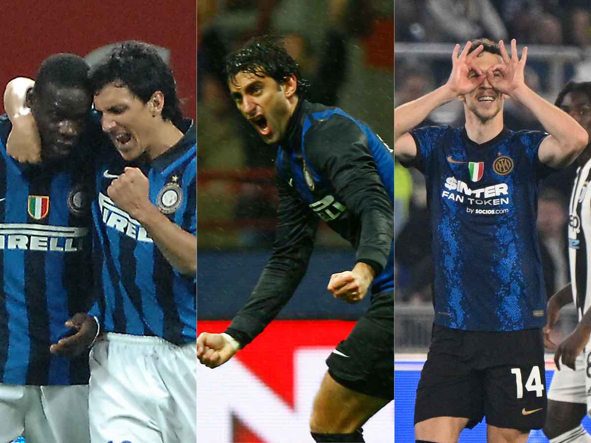 Balotelli, Milito e Perisic in Juventus-Inter