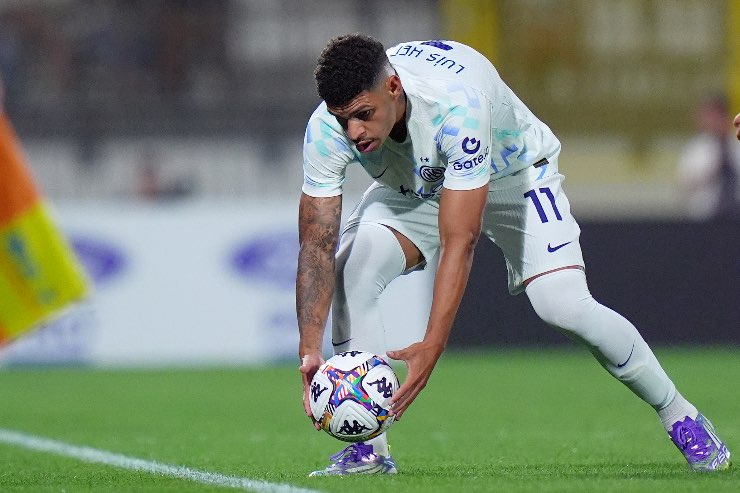 Luis Henrique su azione