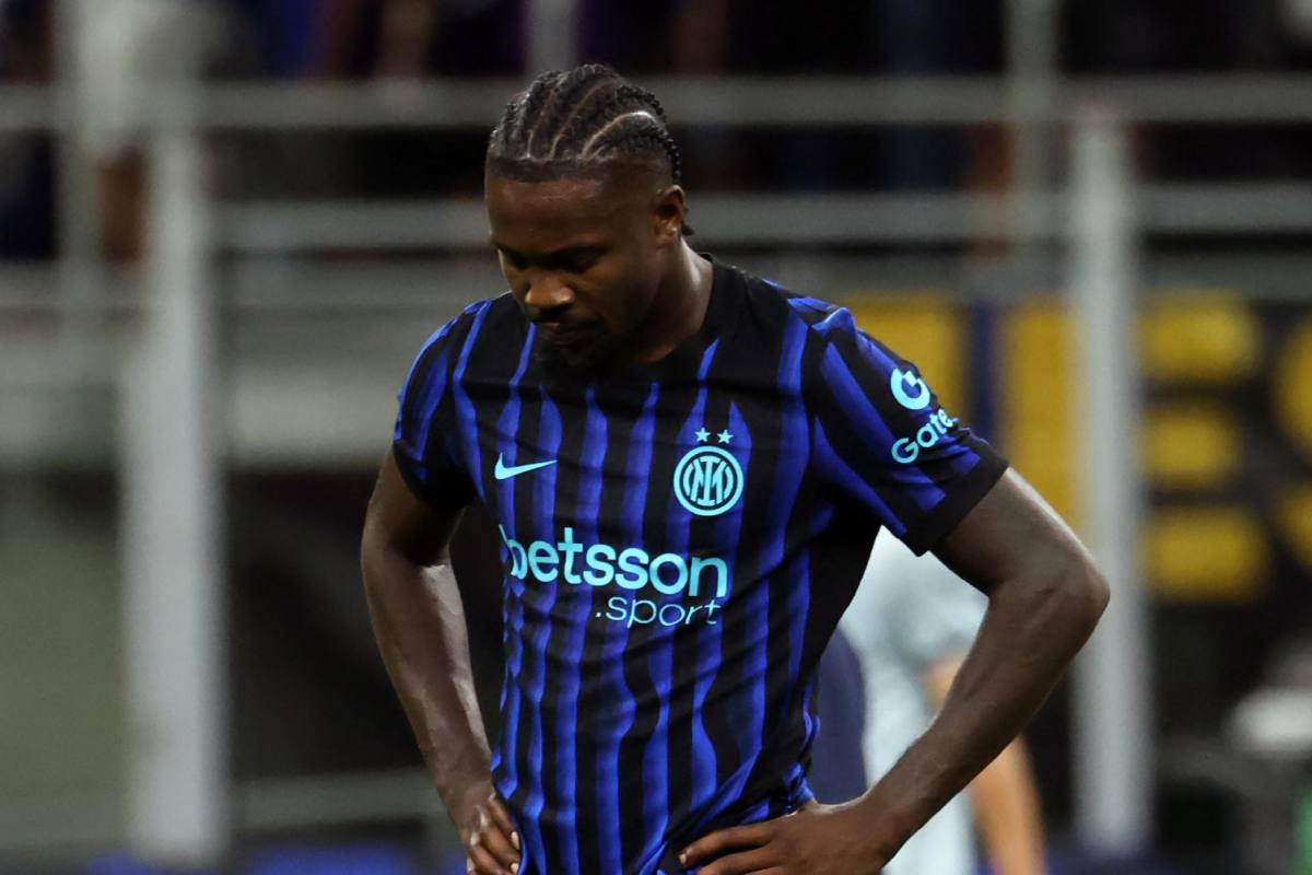 Thuram con la testa bassa