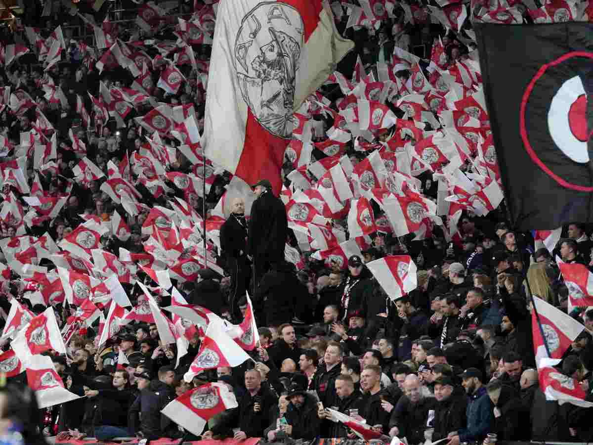 Tifosi dell'Ajax allo Johan Cruyff Arena