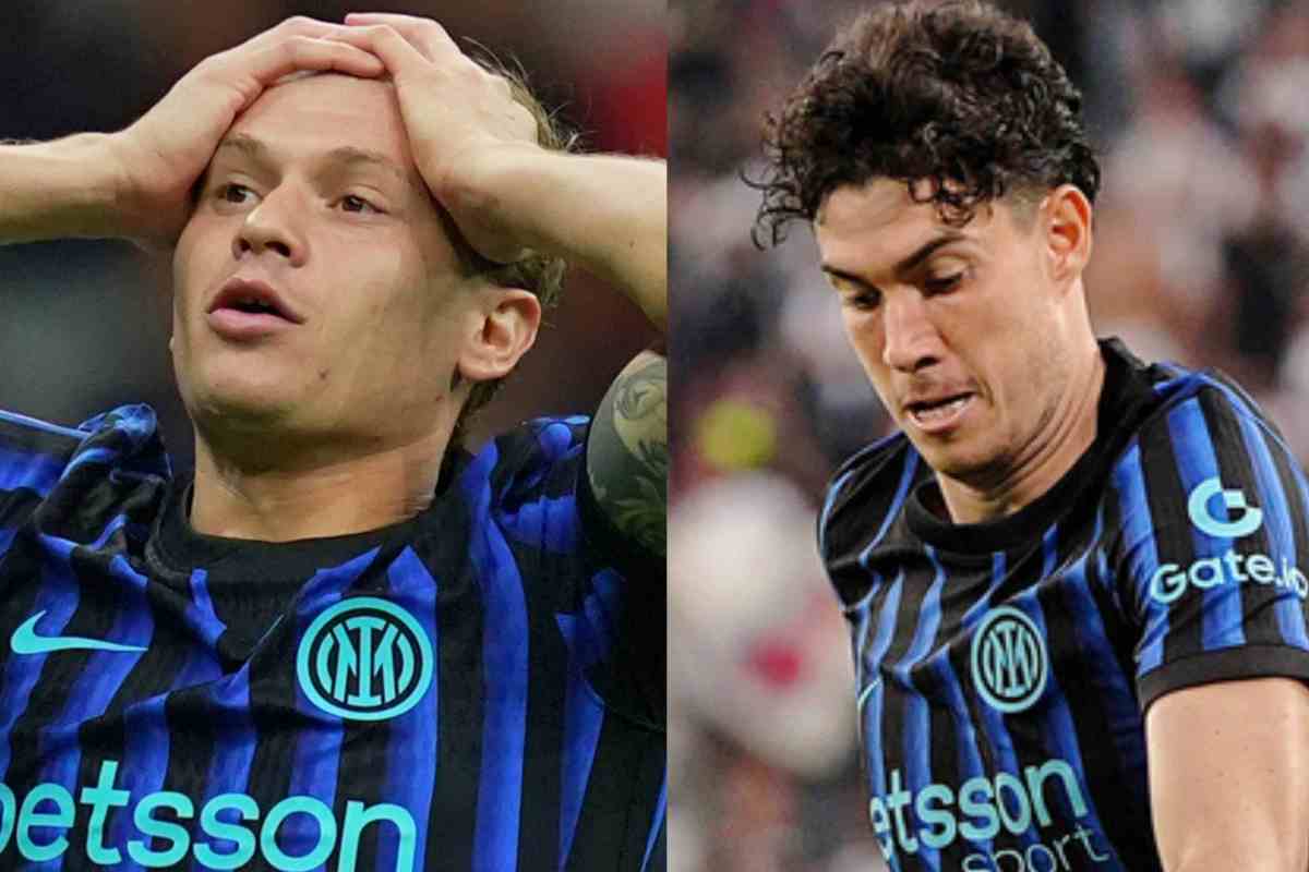 Barella Bastoni Inter difesa a 4