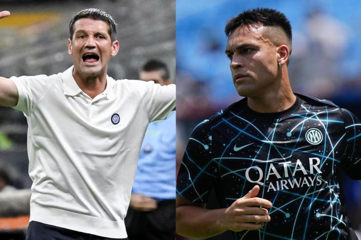 Chivu e Lautaro