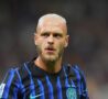 Dimarco durante una partita dell'Inter
