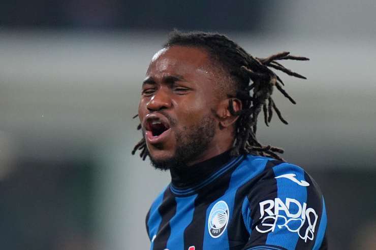 Lookman con l'Atalanta